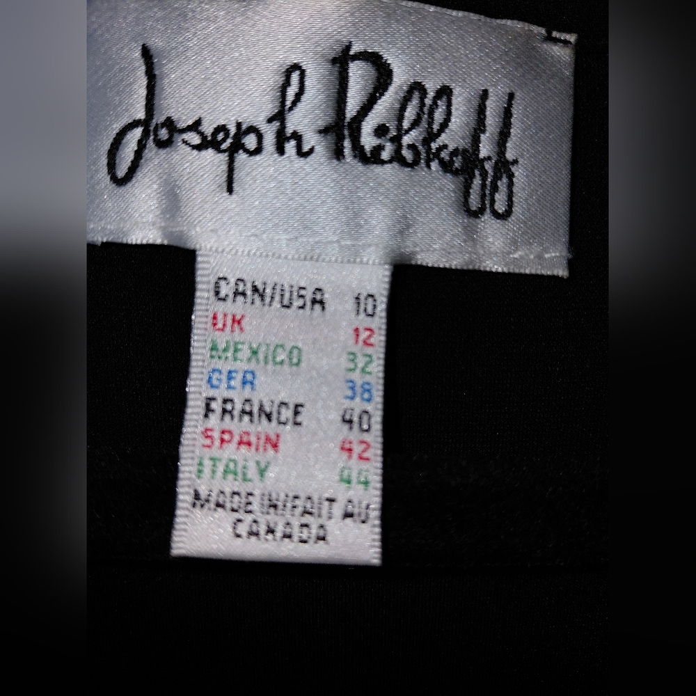 Joseph Ribkoff Black Garment - Picture 4 of 4